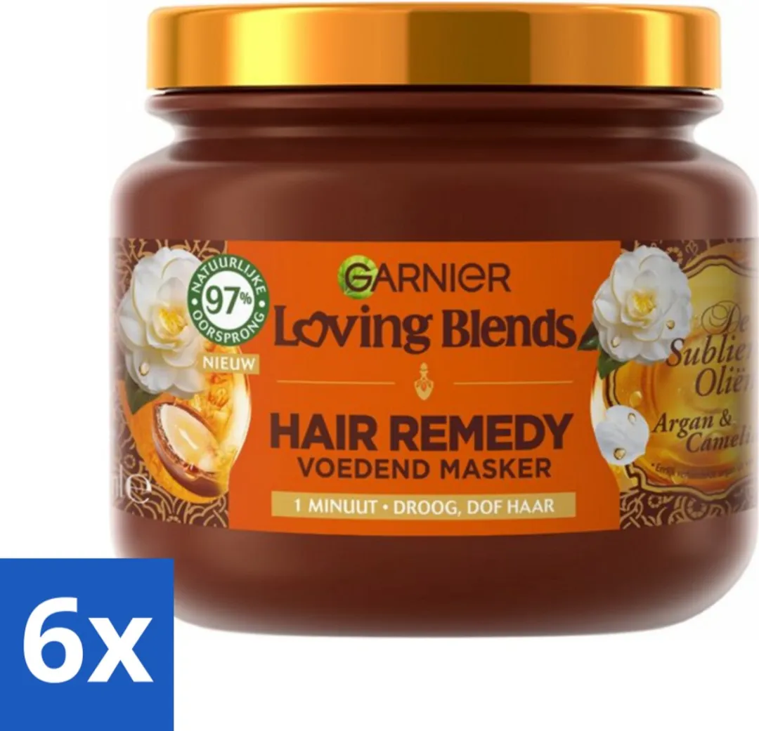 Garnier Loving Blends Haarmasker Argan & Cameliaolie 340ml