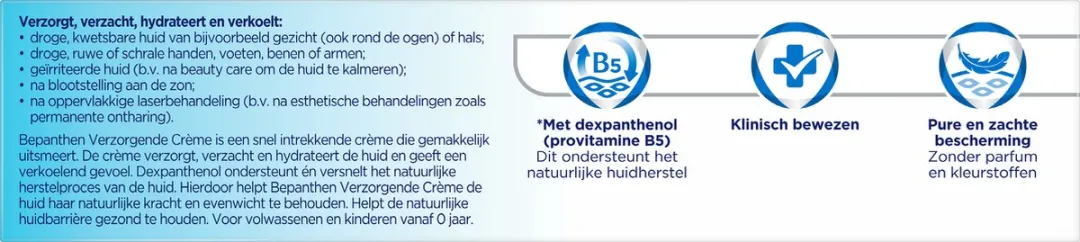 Bepanthen Verzorgende Crème 100ml - 5% Dexpanthenol