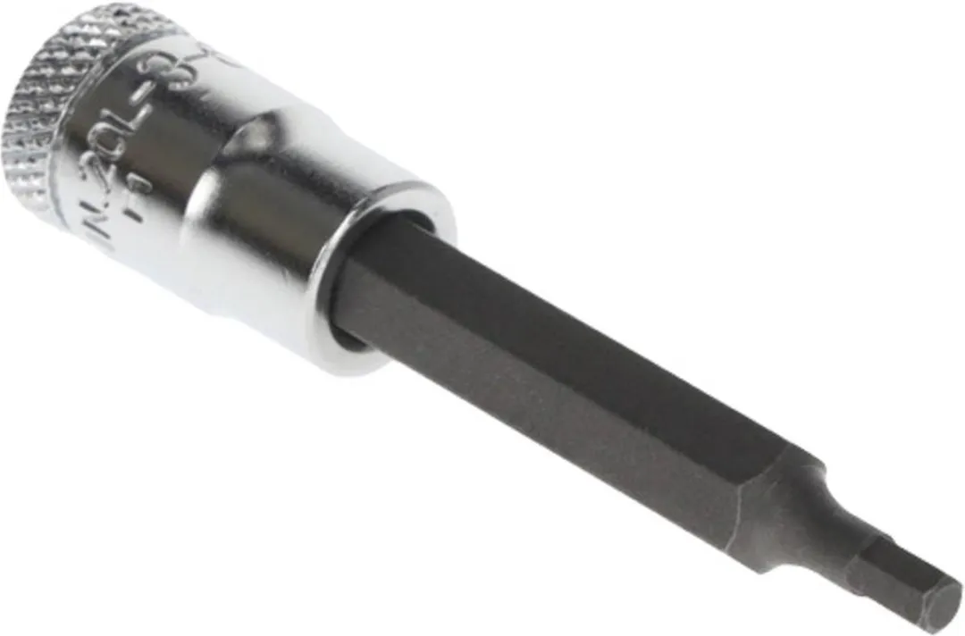 Gedore Schroevendraaierinzetstuk 1/4" 6-kant 3x60mm - 1 Stuk