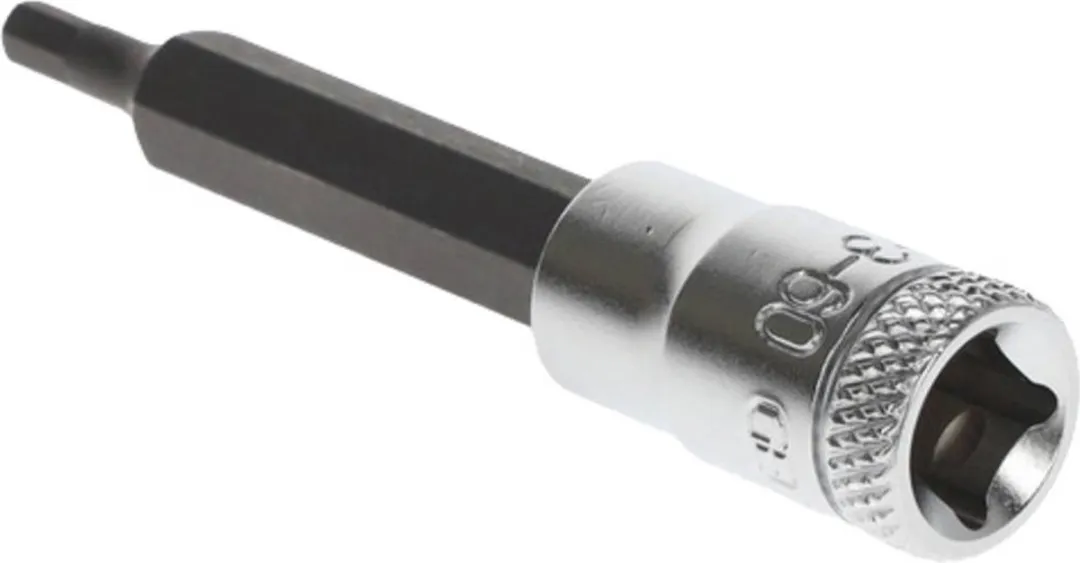 Gedore Schroevendraaierinzetstuk 1/4" 6-kant 3x60mm - 1 Stuk
