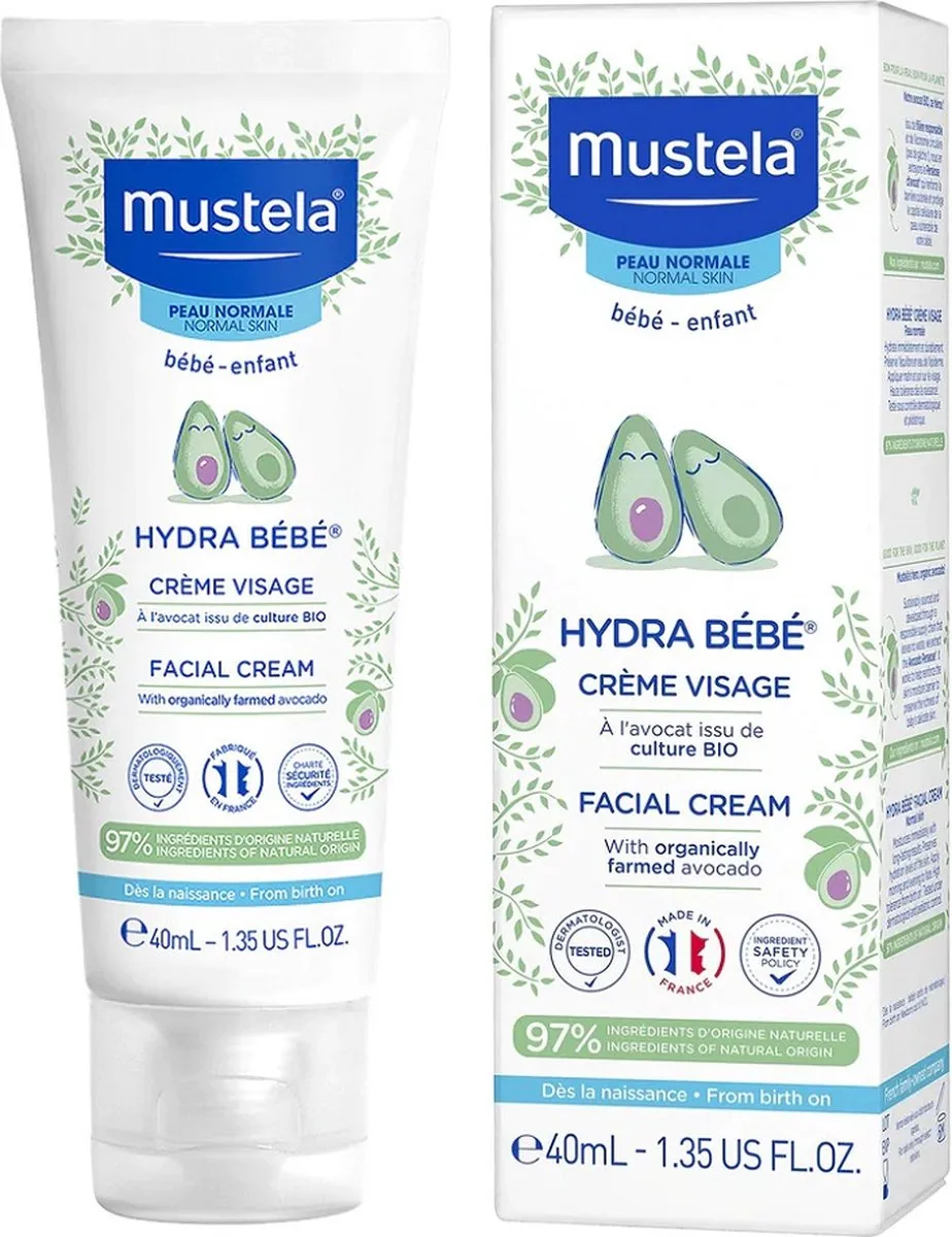 Mustela Ba(c)ba(c)-enfant Gezichtscrème 40ml