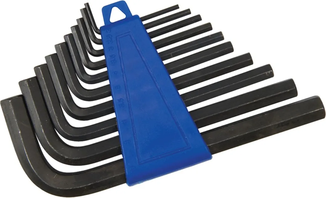 Silverline Imbussleutelset 10-delig 2-10mm