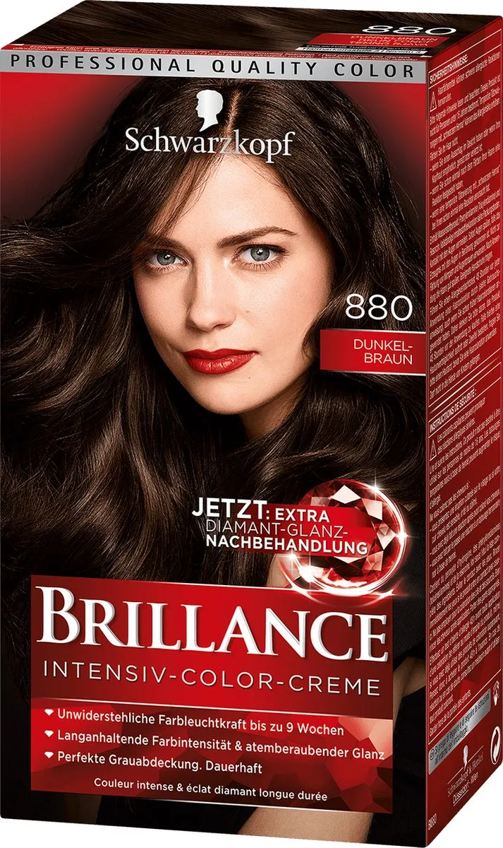 Schwarzkopf Permanente Haarverf 880 Diep Bruin 60ml
