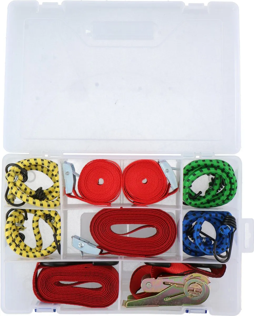 Dunlop Spanbanden & Snelbinders 8-delig
