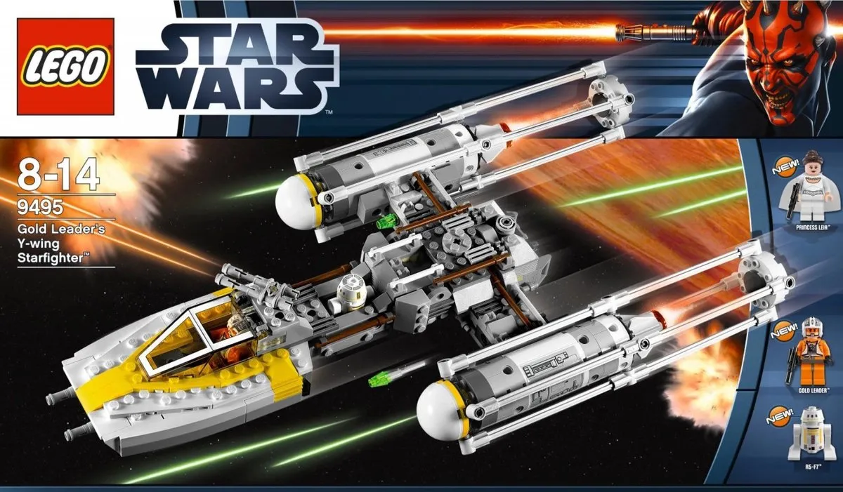 LEGO Star Wars Gold Leader's Y-wing 9495
