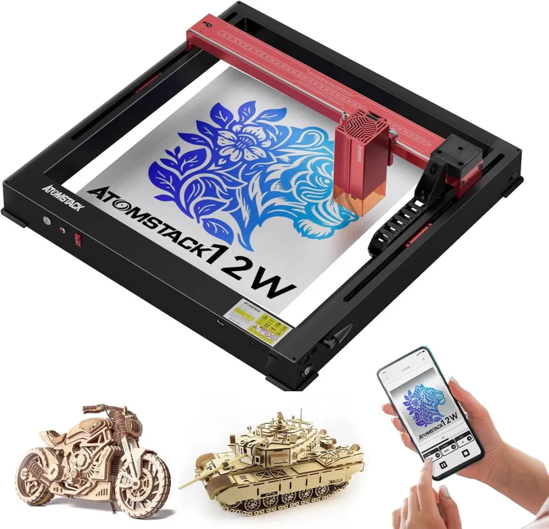 ATOMSTACK A12 Pro Lasergraveermachine 12W - 600 mm/s
