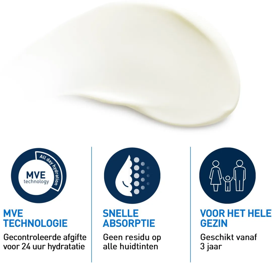 CeraVe Onzichtbare Zonnebrandcrème SPF30 75ml - Gezicht