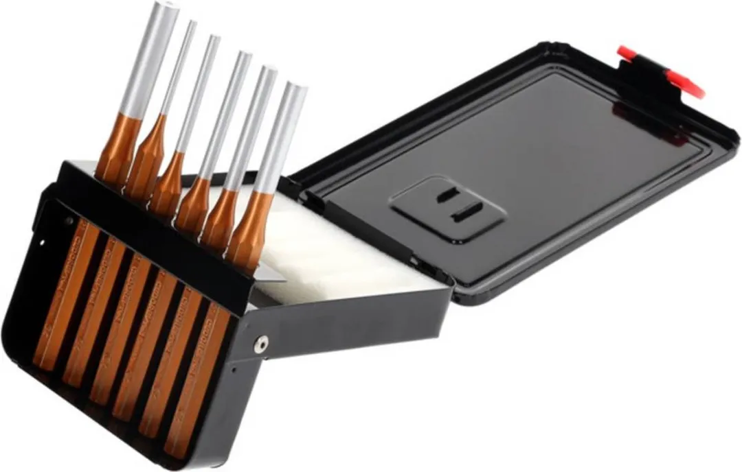 Gedore RED Pendrijverset Ø 3 - 10 mm in metalen uitklapcassette 6-delig 3300824