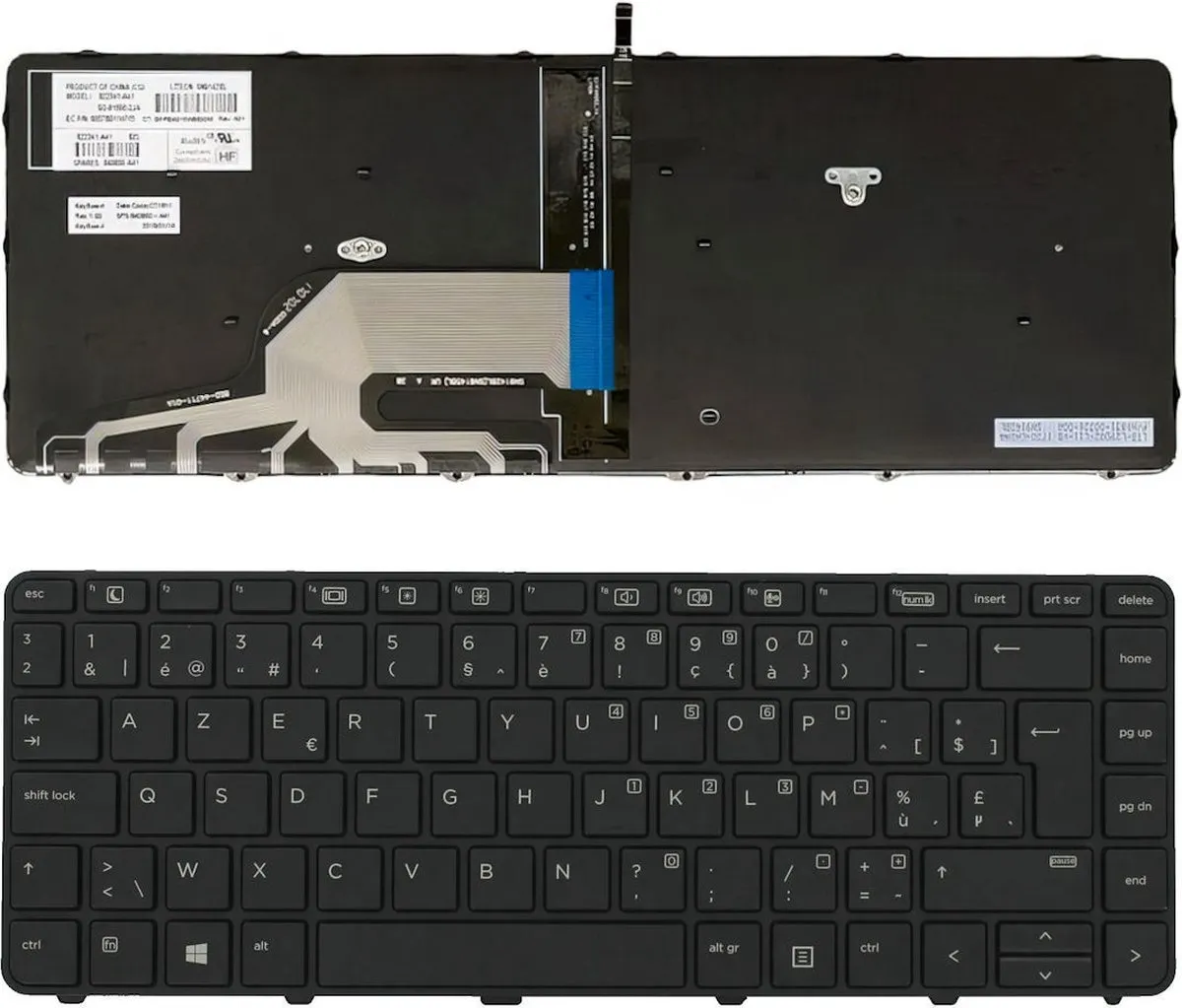 HP 826367-A41 Backlit Toetsenbord