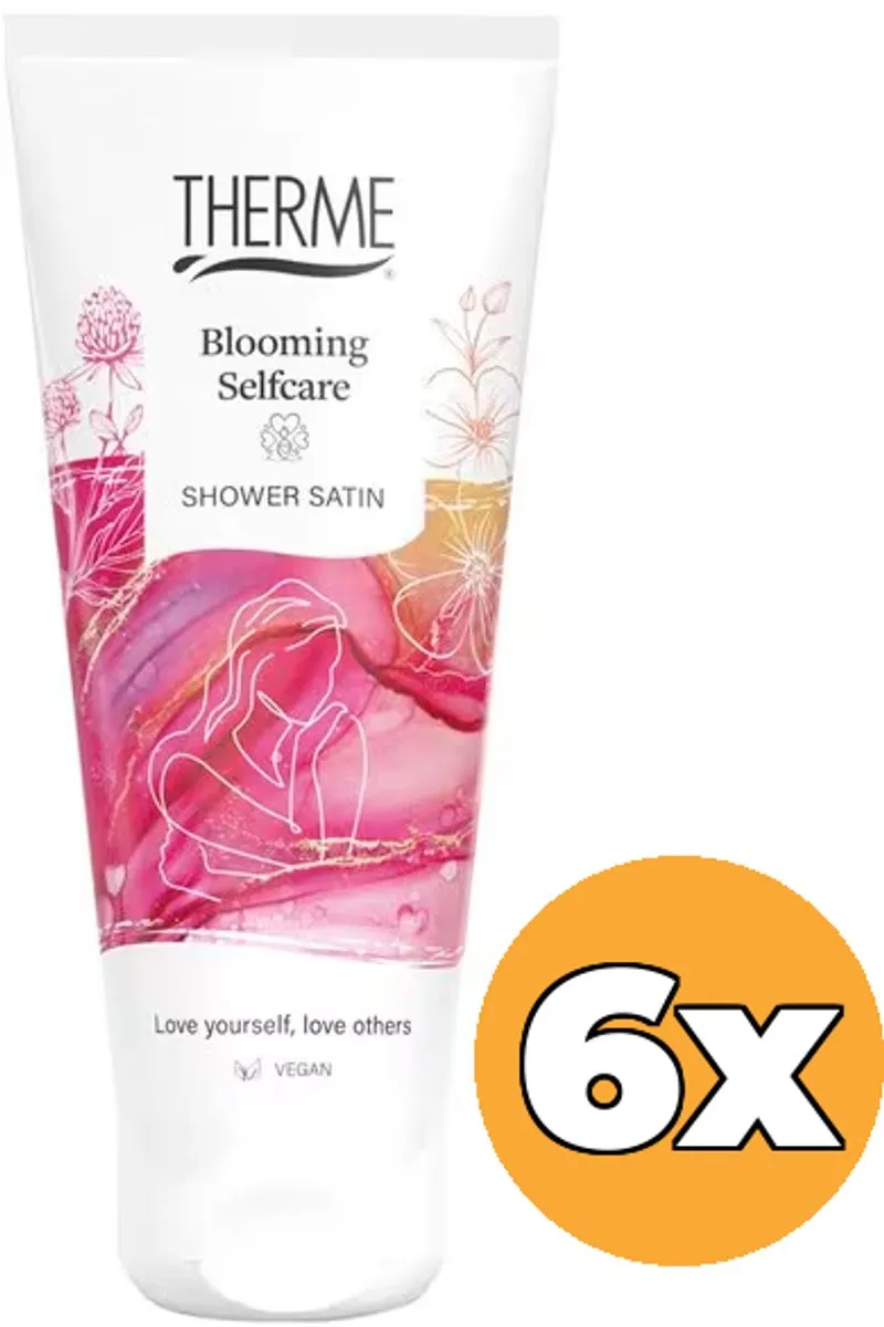 Therme Blooming Selfcare Shower - 6x200ml