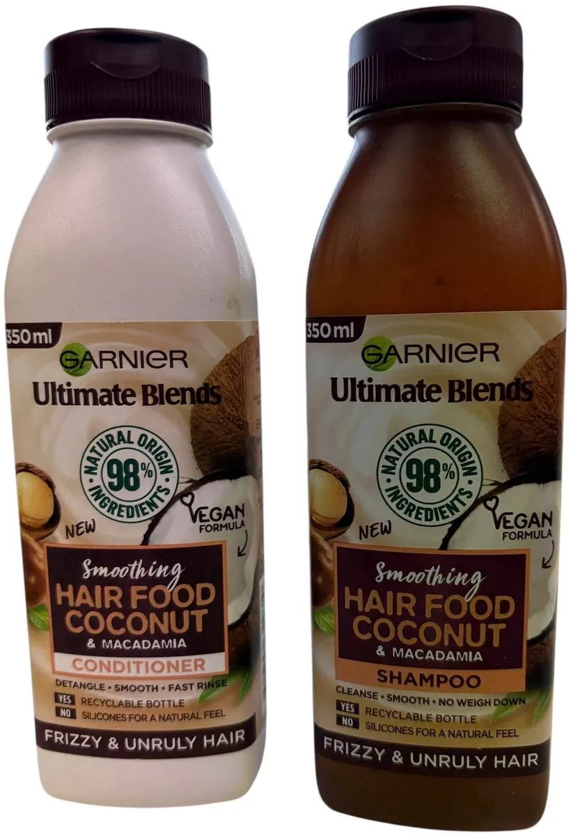 Garnier Ultimate Blends Coconut Shampoo & Conditioner 700ml
