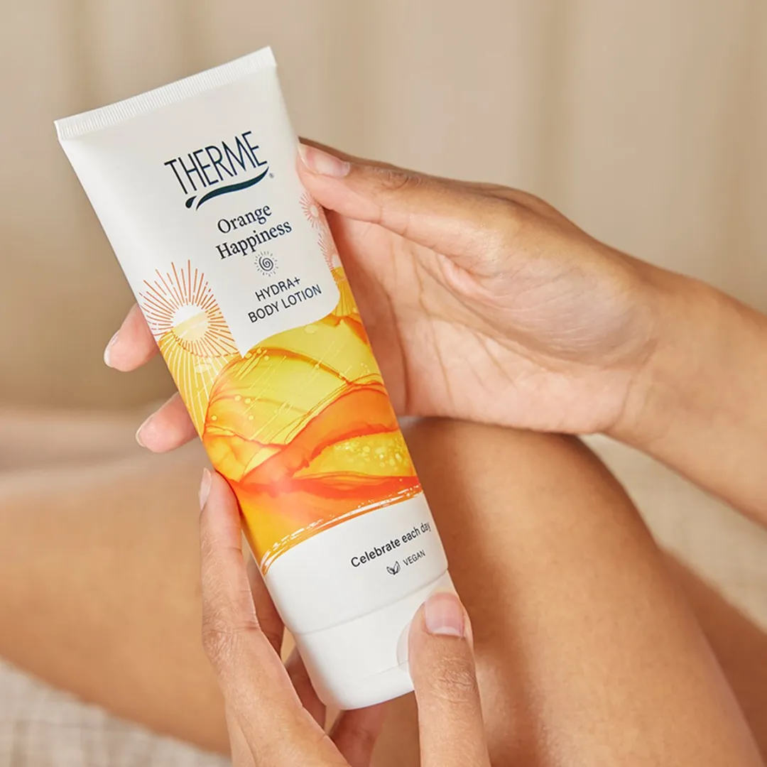 Therme Orange Happiness Bodylotion 200ml - 6 Stuks