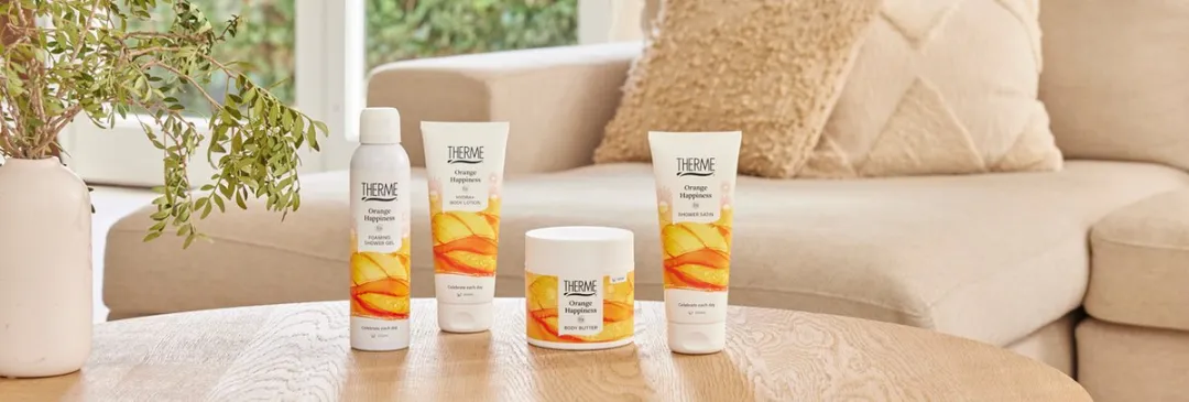 Therme Orange Happiness Bodylotion 200ml - 6 Stuks