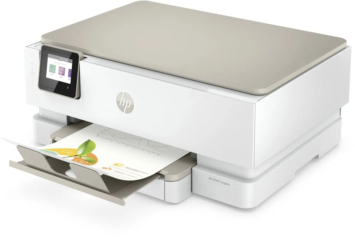 HP Envy Inspire 7220e Creator Bundel - Inkjet Fotoprinter - Wifi - Geschikt voor Instant Ink - Beige