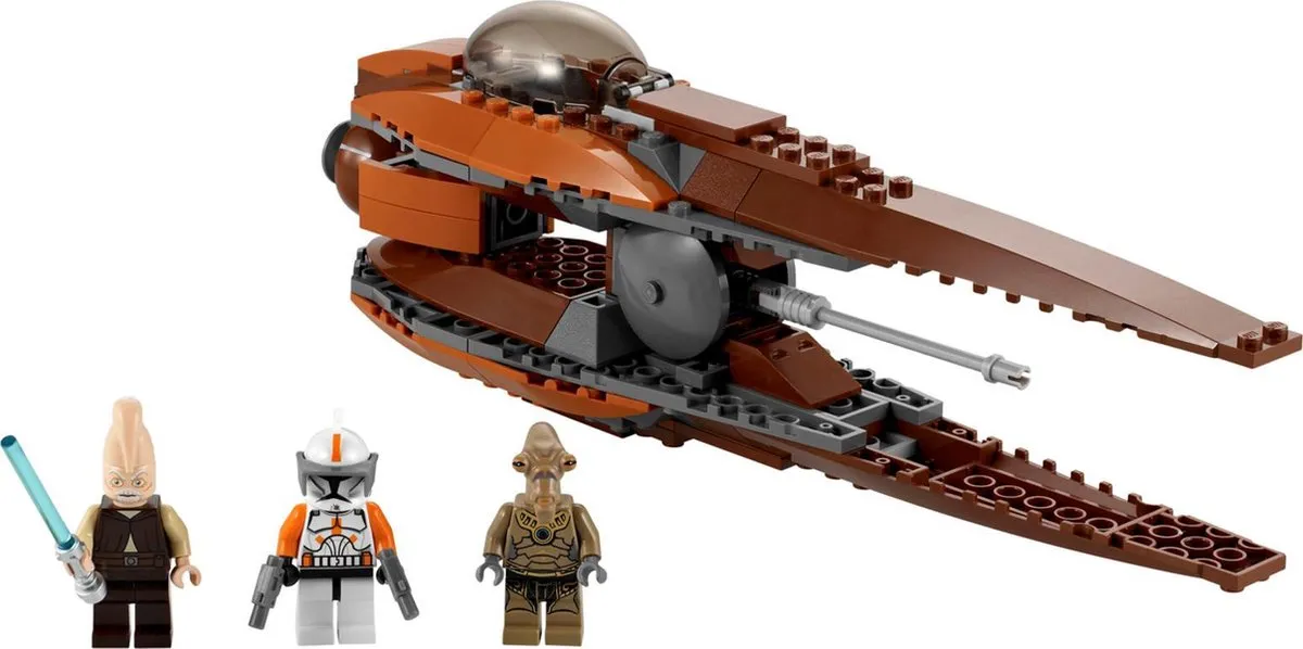 LEGO Star Wars Geonosian Starfighter 7959 - 155 Stukken