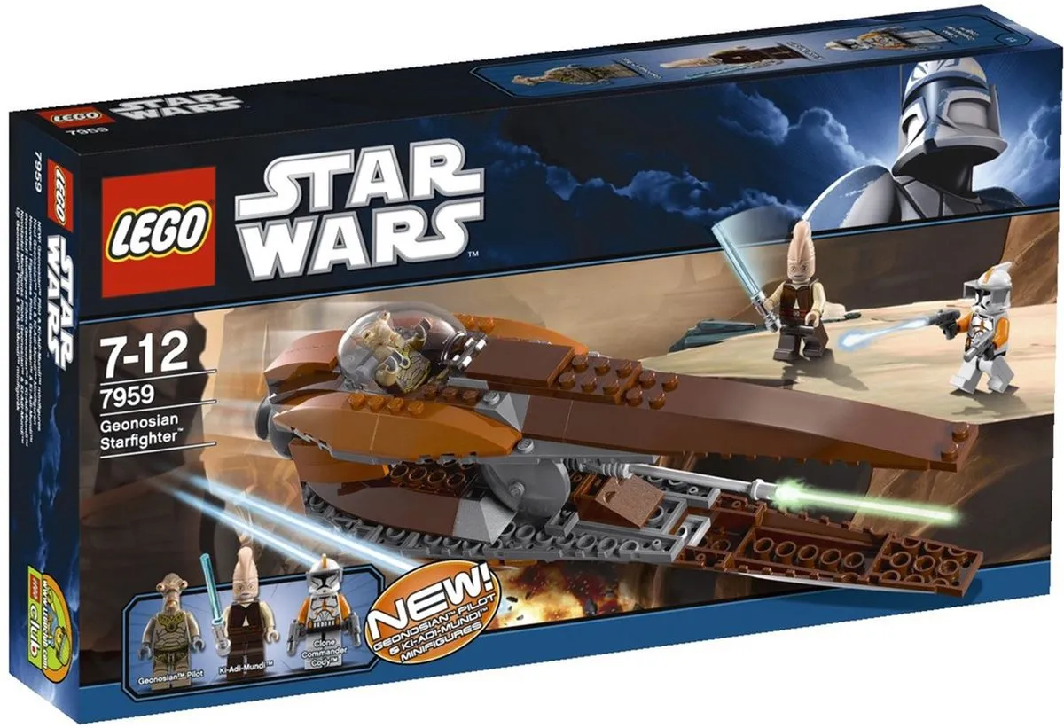 LEGO Star Wars Geonosian Starfighter 7959