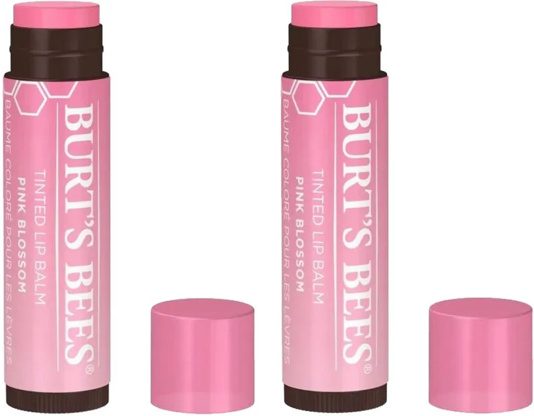 Burt's Bees Tinted Lip Balm Pink Blossom