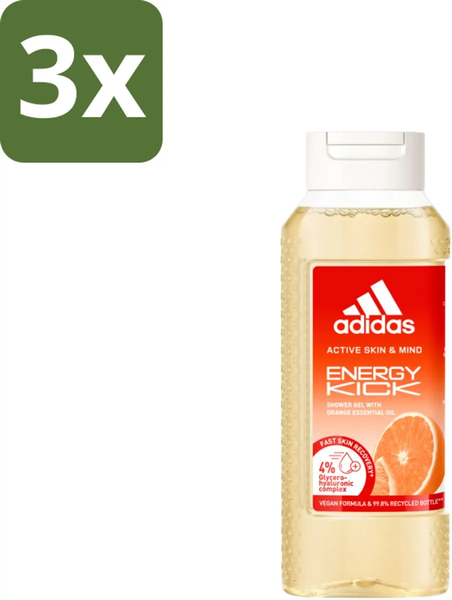 Adidas Active Skin & Mind Energy Kick Douchegel 250ml