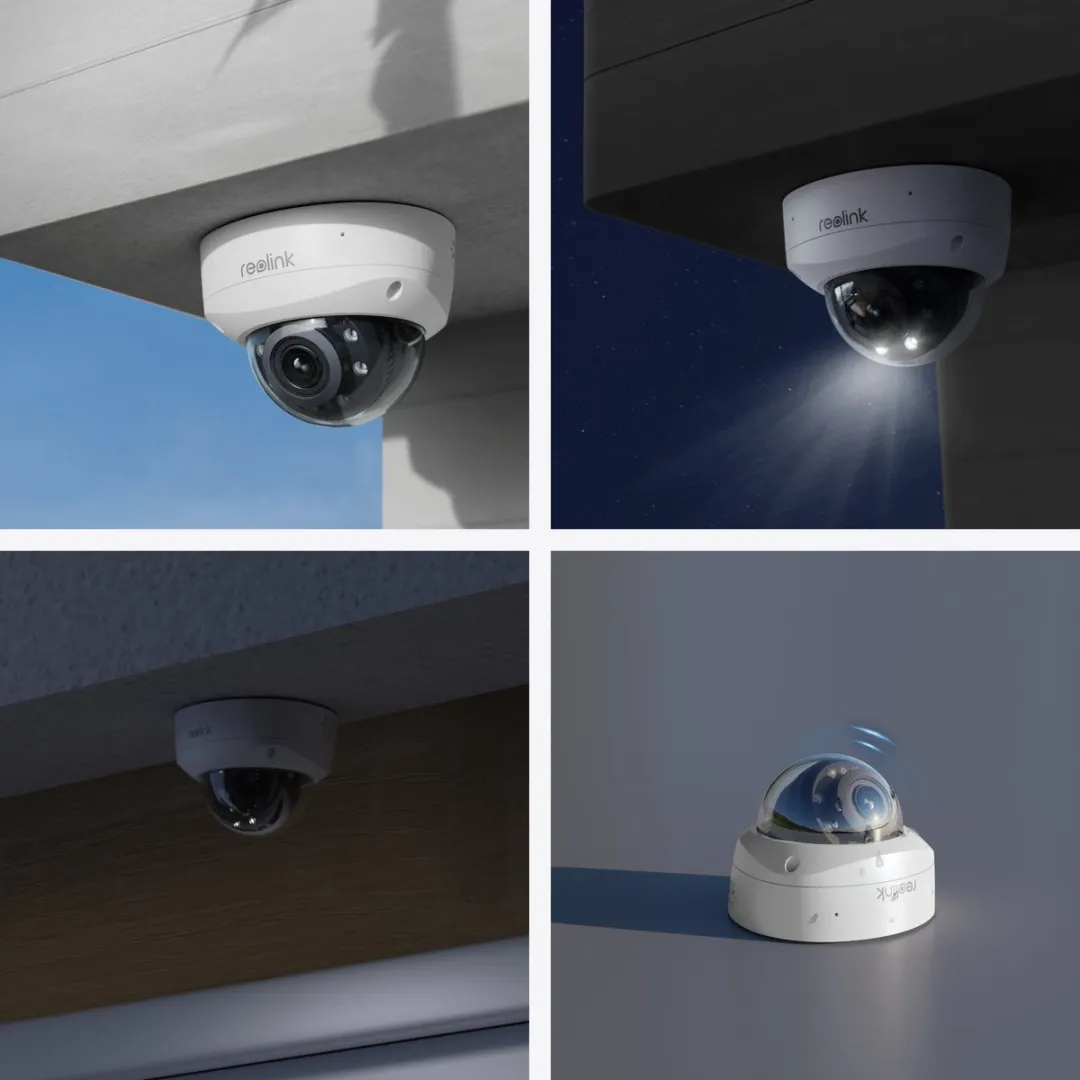 Reolink RLC-843A 4K PoE Beveiligingscamera - 5x Zoom - IK10 Wit