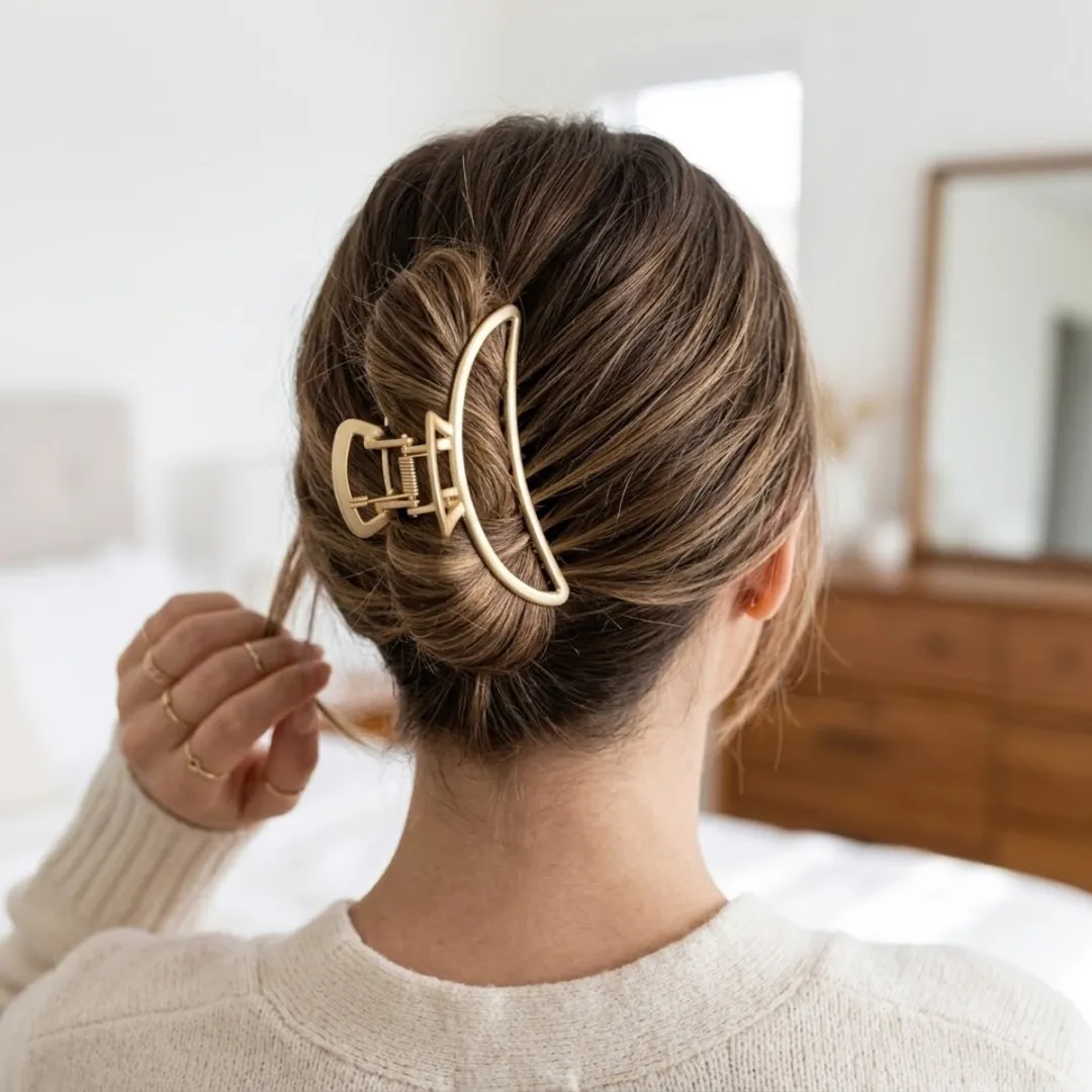 NuveX Goudkleurige Haarclips Set - 5 Stuks