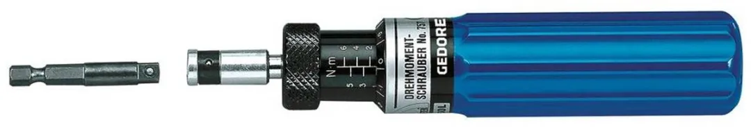 Gedore 757 Momentschoevendraaier 1/4" - 1.2-6 Nm - afbeelding 4 van 6