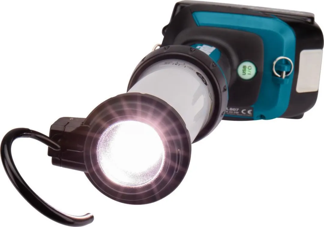Makita DECDML807 LED Staaflamp 14,4/18V - Blauw/Zwart