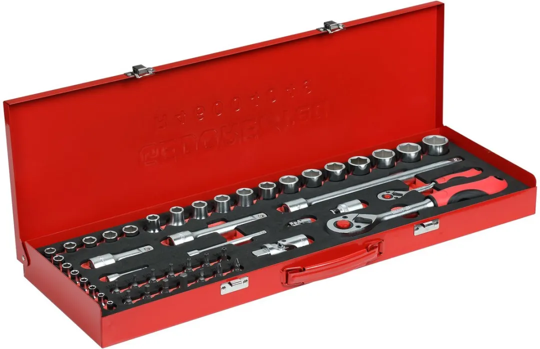 Gedore RED R46004049 Dopsleutelinzetset 49-delig