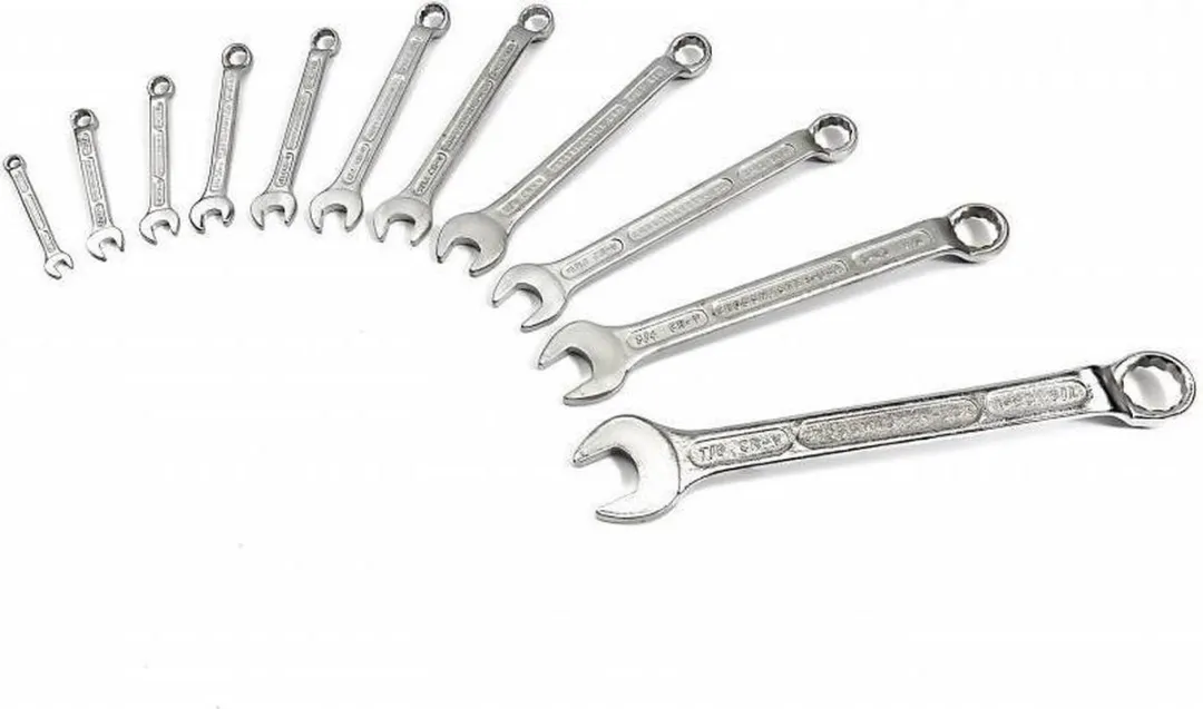 HBM 11-delige Engelse Steek Ringsleutelset 5/16"-7/16"