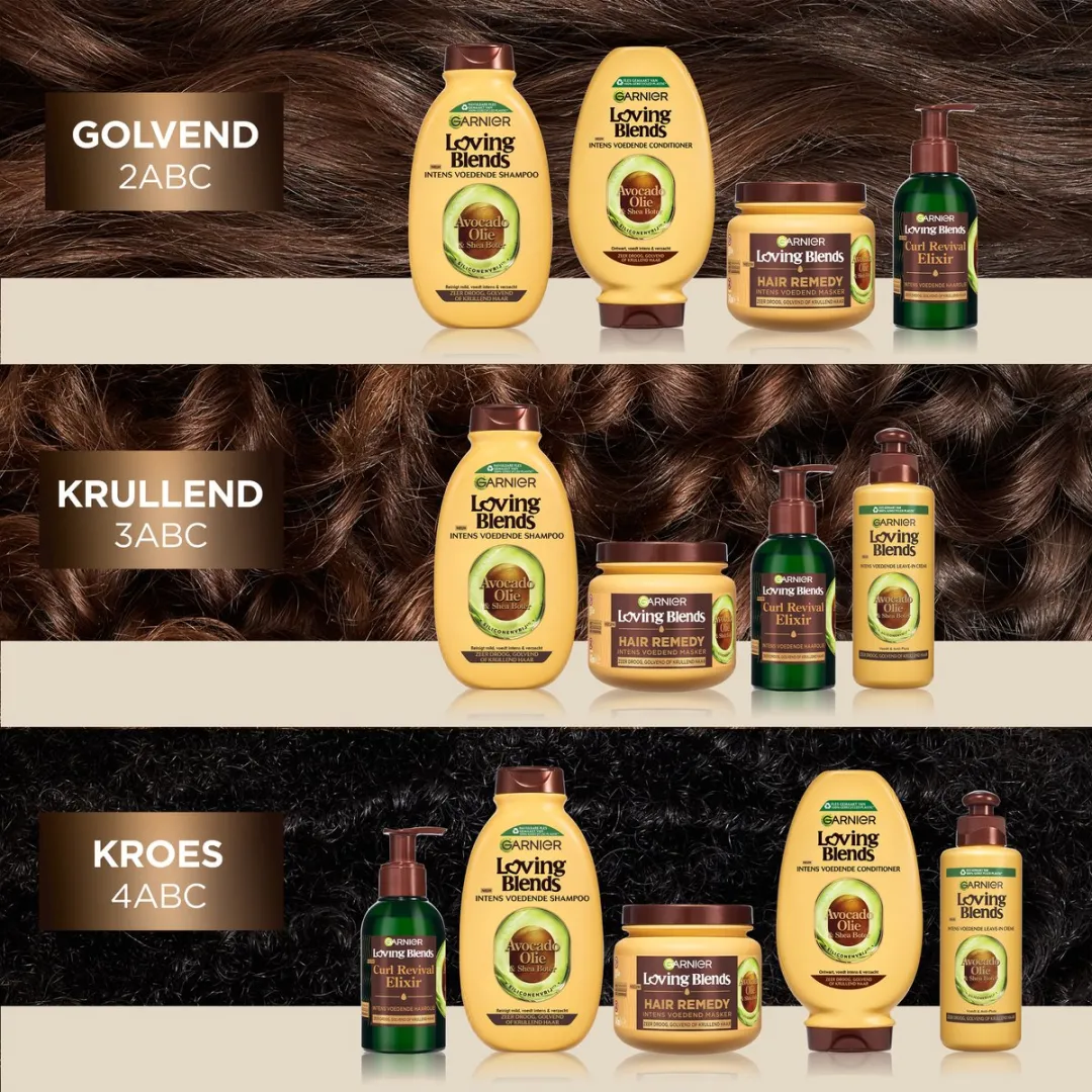 Garnier Loving Blends Curl Revival Elixir - 6x120ml