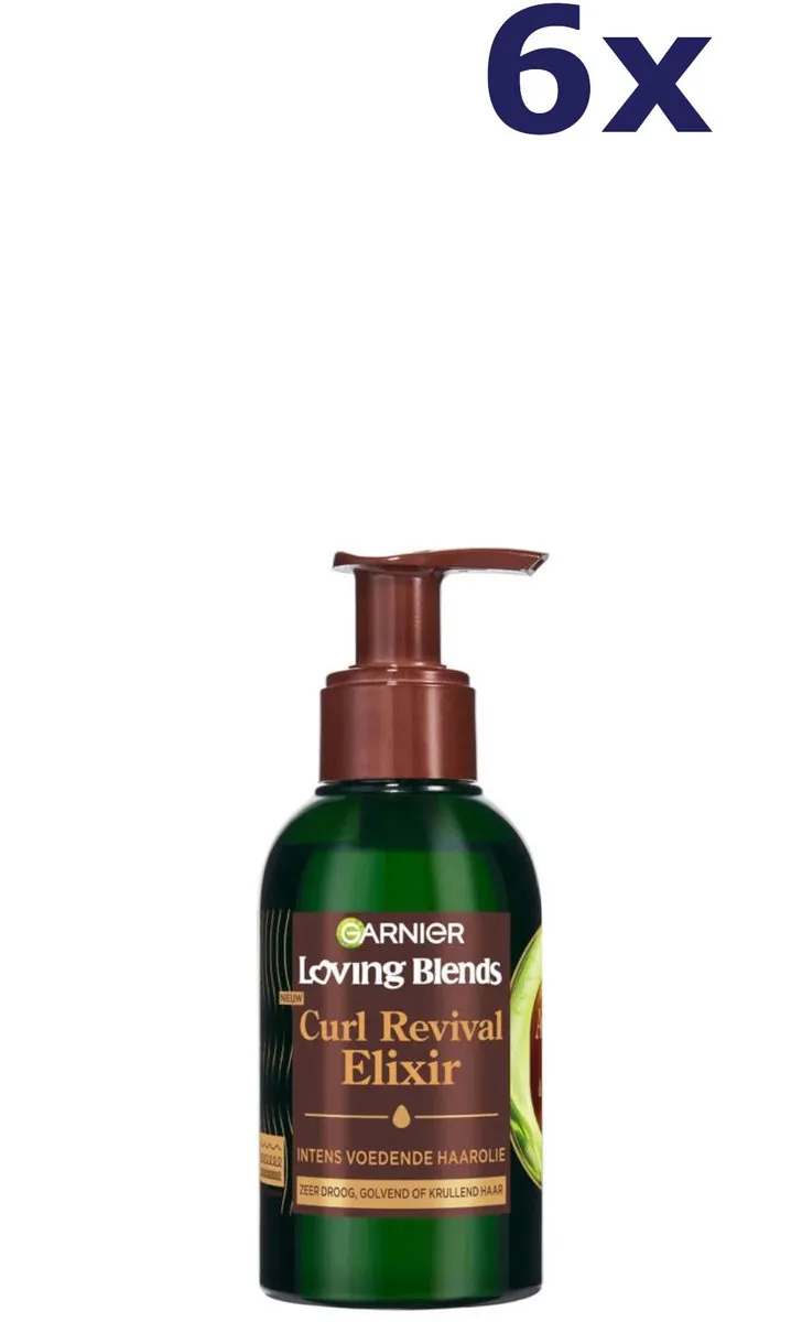 Garnier Loving Blends Curl Revival Elixir - 6x120ml - afbeelding 6 van 6