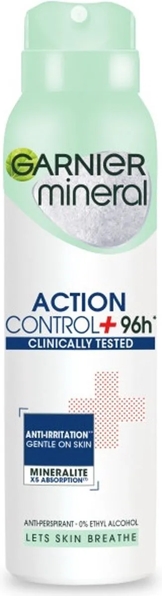 Garnier Mineral Action Control+ Antitranspiratiespray 150ml