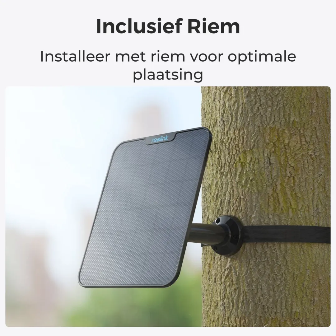 Reolink Zonnepaneel 6W - Zwart