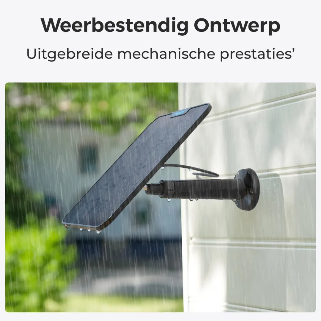 Reolink Zonnepaneel 6W - Zwart