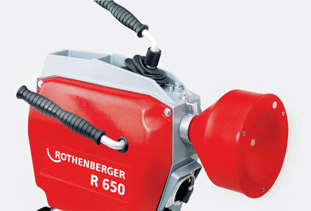 Rothenberger R650 Pijpenreiniger 230V - Grijs/Rood