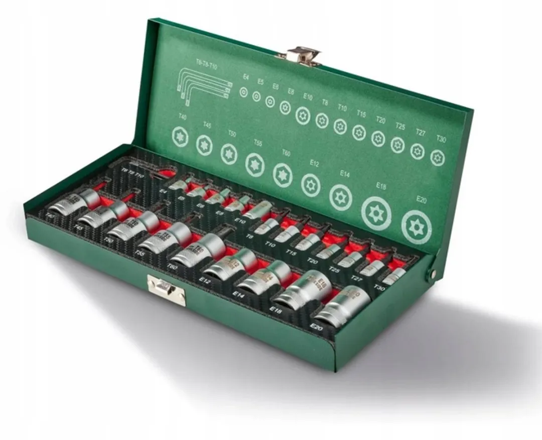 Parkside Torx Doppen & Bits Set 24-delig