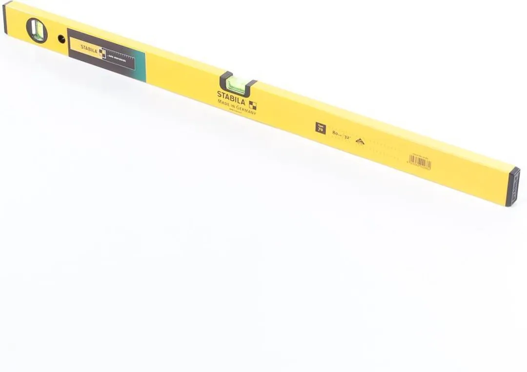 Stabila Type 70 Waterpas 80cm - Geel