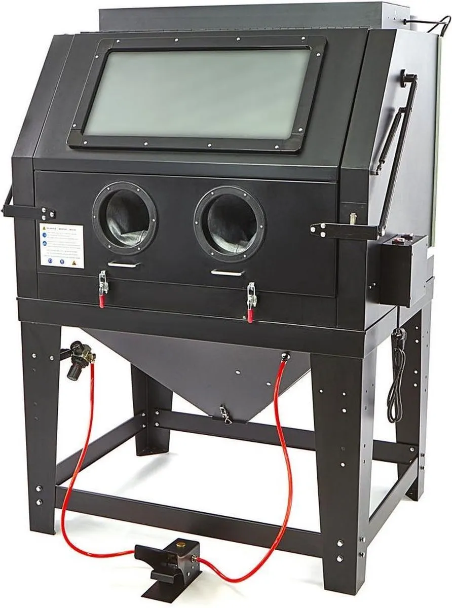HBM SBC 990 Straalcabine met Afzuiging