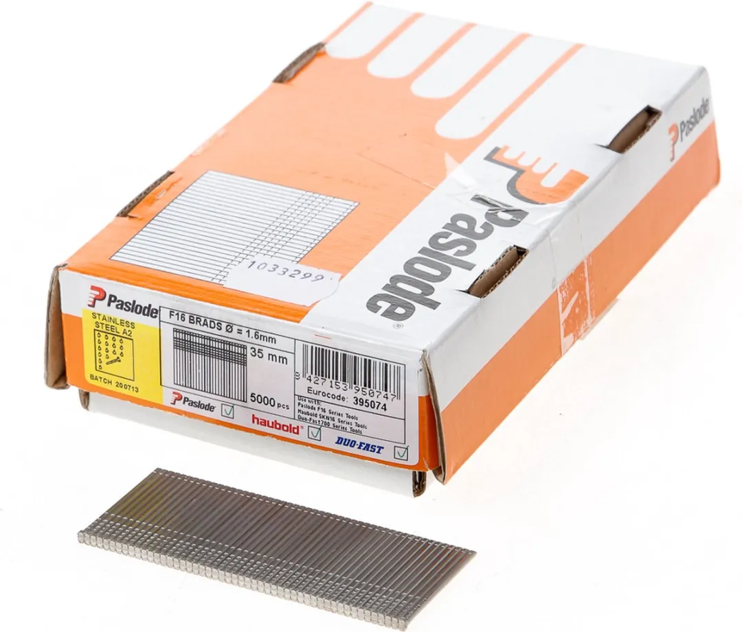 Paslode Afwerknagel F16 35mm INOX A2 VE=3000