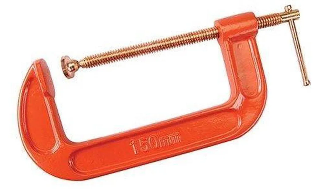Silverline G-klem 250mm - Gietijzer - Roestbestendig