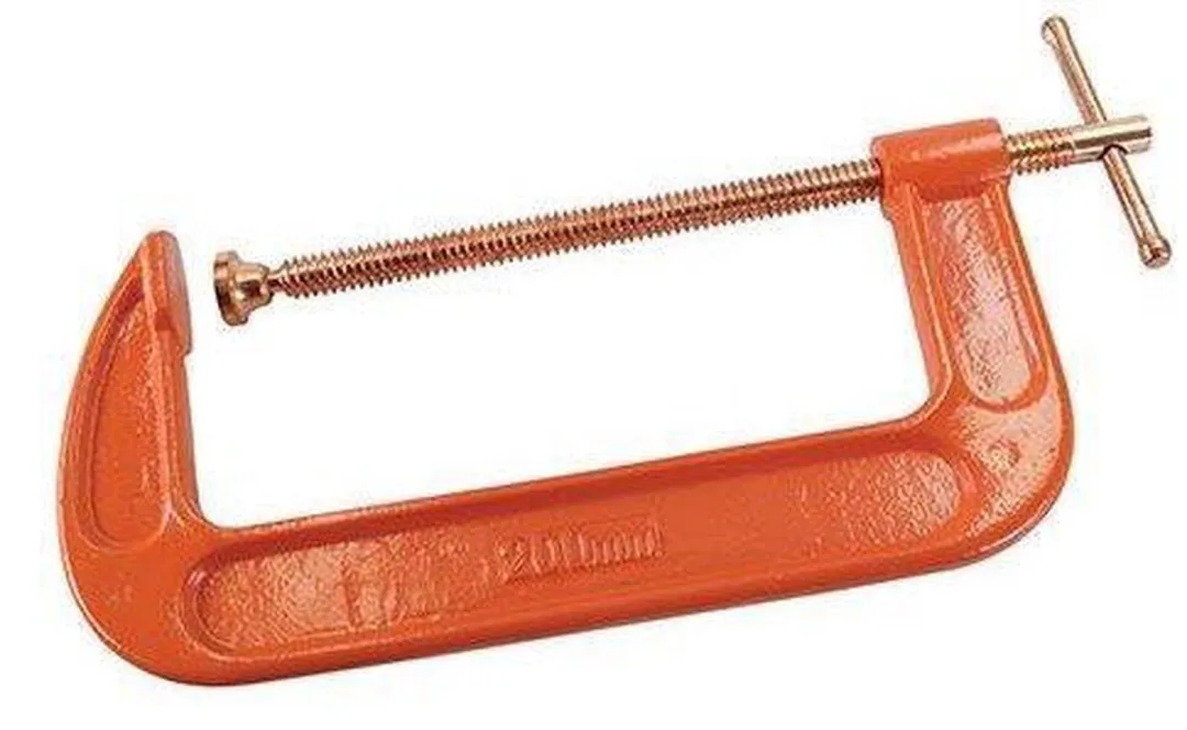 Silverline G-klem 250mm - Gietijzer - Roestbestendig - afbeelding 6 van 6