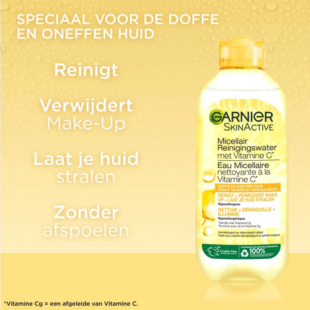 Garnier SkinActive Micellair Water Vitamine C 1200ml - 3x400ml