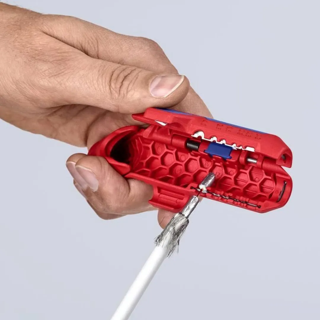 Knipex Ergostrip Rechts Ontmantelingsgereedschap - Rood