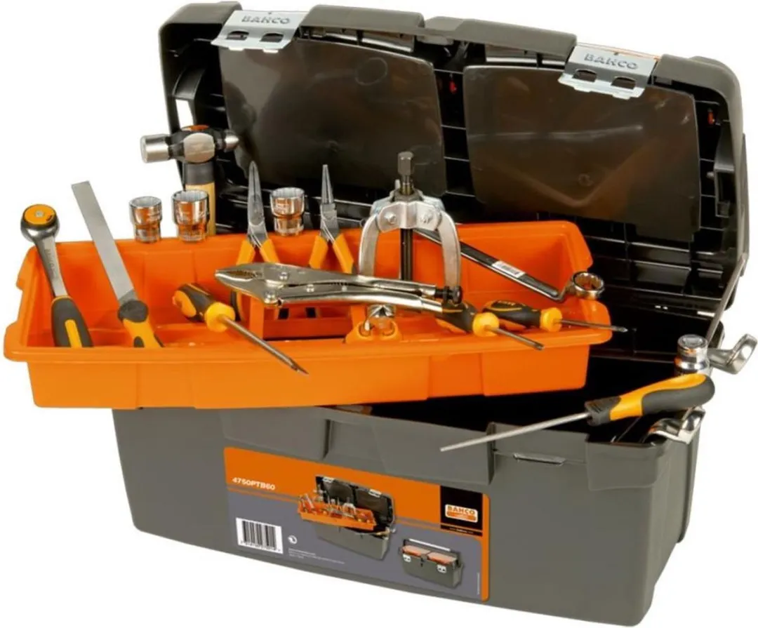Bahco Gereedschapskoffer 4750PTB60 - 37L - Zwart