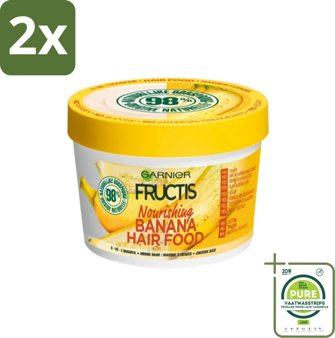 Garnier Fructis Hair Food Banana Haarmasker 400ml