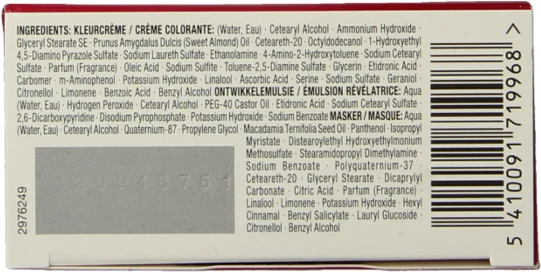 Schwarzkopf Poly Palette Haarverf 678 Robijnrood 115ml