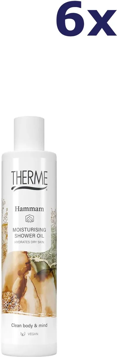 Therme Hammam Doucheolie 250ml - 6 Stuks