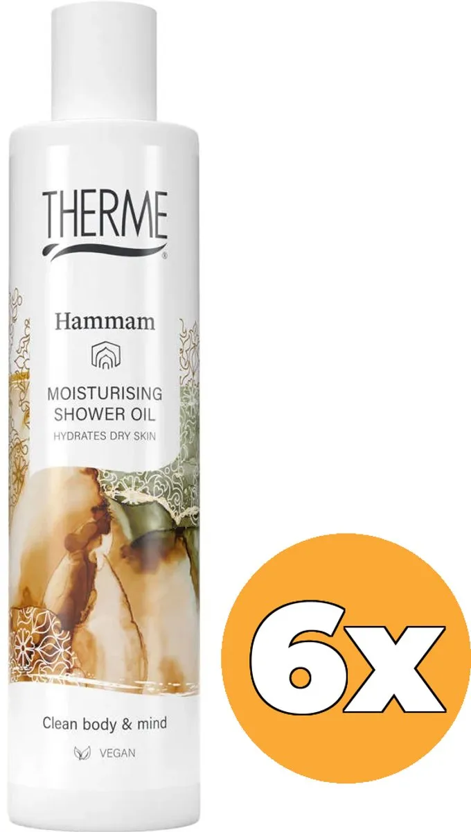 Therme Hammam Doucheolie 250ml - 6 Stuks - afbeelding 6 van 6