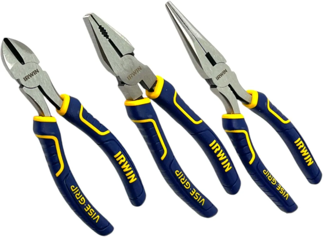 Irwin ProPliers 3-delige set 10505483 - Geel/Blauw