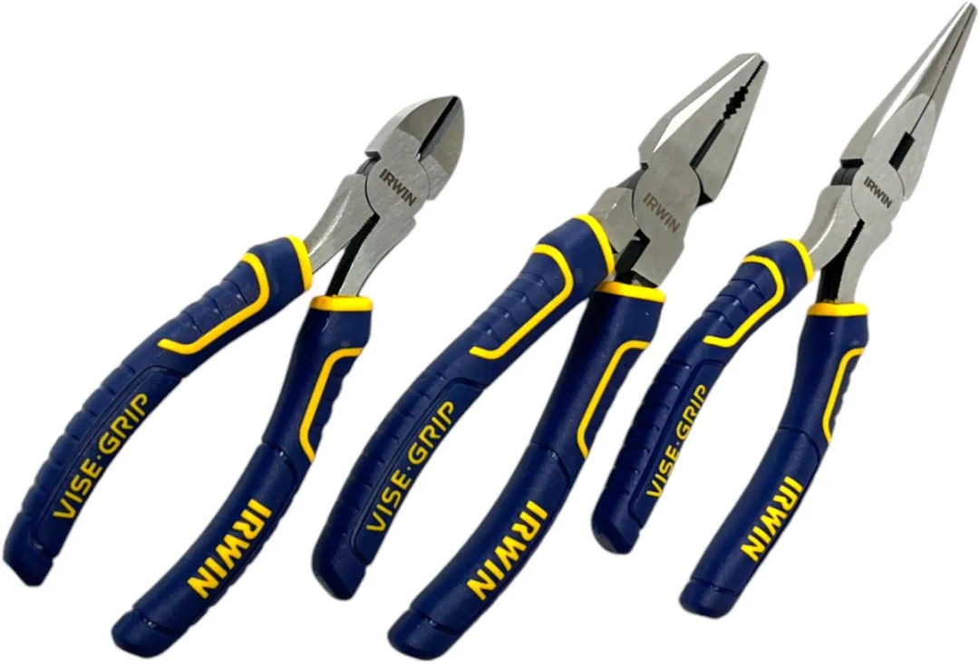 Irwin ProPliers 3-delige set 10505483 - Geel/Blauw