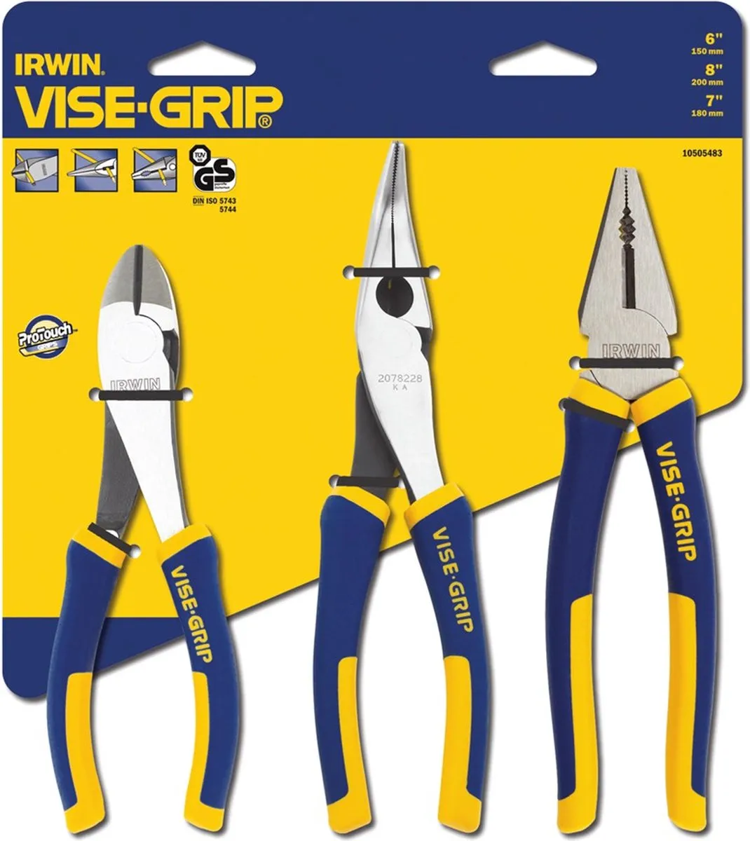 Irwin ProPliers 3-delige set 10505483